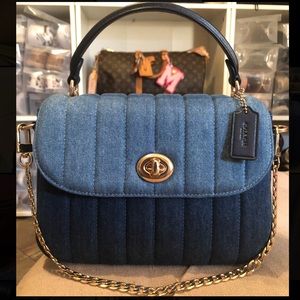 Coach Marlie Top Handle Satchel With Quilting